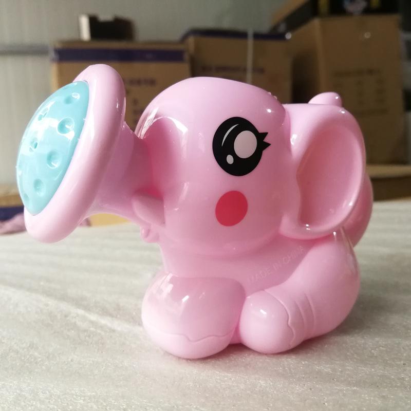 Elephant Watering Can Baby Bath Toy with Wireless Spray Function