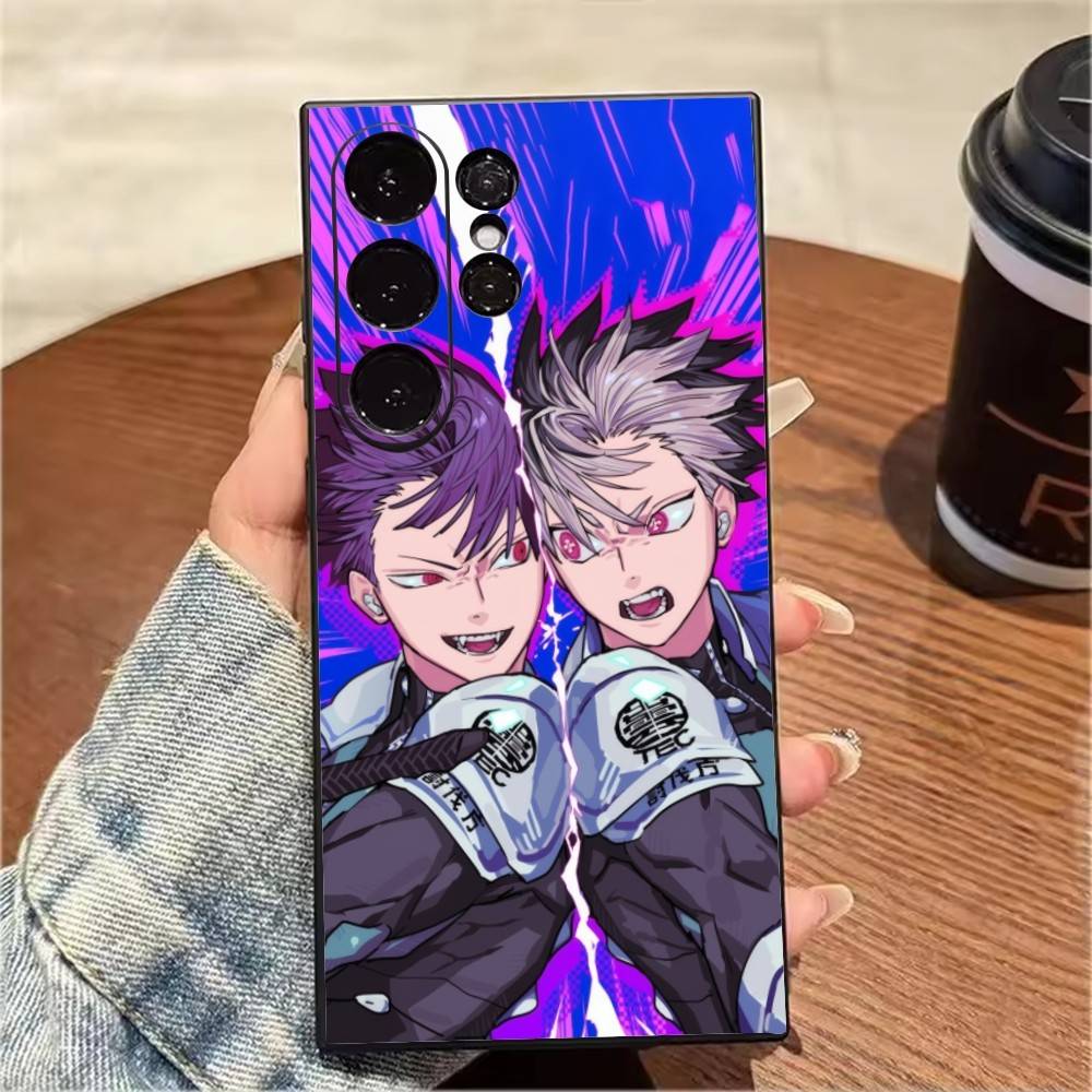 M-Monster-8 Anime K-KaijuS No-8 Phone Case For Samsung S25,S24,S21,S22,S23,S20,Ultra,S26,Plus,Fe,Note,5G Black Cover