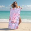 1Pc Fairy Pig Stars Beach Towel Microfiber Beach Towel Thin Absorbent For Beach Swimming Yoga Bath Sports 0917112