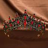 Diadema Corona Nuziale con Strass per Abito da Sera e Servizi Fotografici