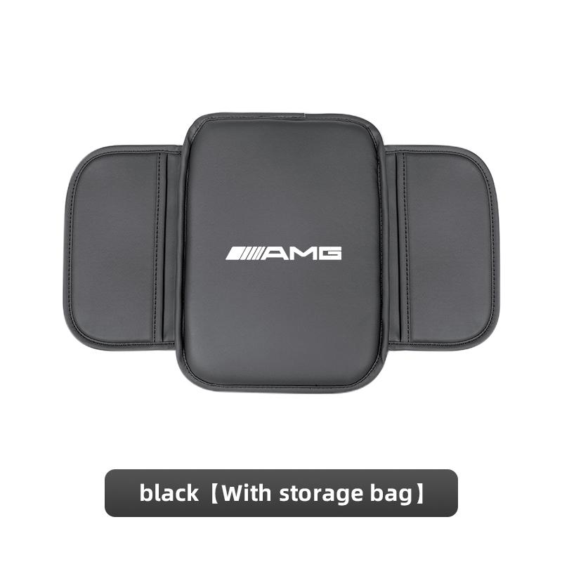 For Mercedes Benz AMG GLK GLE A B C E W203 W213 W216 W206 W220 Car Armrest Pad Center Console Arm Rest Box Cover Protective Mat CY9