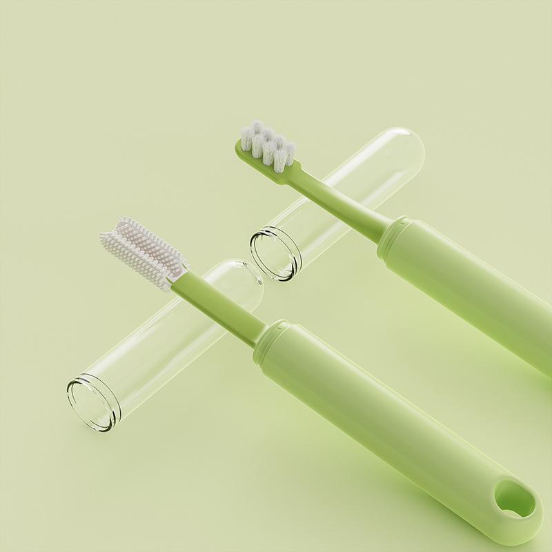 Dual-Ended Pet Toothbrush Set for Cats and Small Dogs