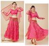 Huayu 2025 Indian Belly Dance Long Sleeve Performance Costume for Women