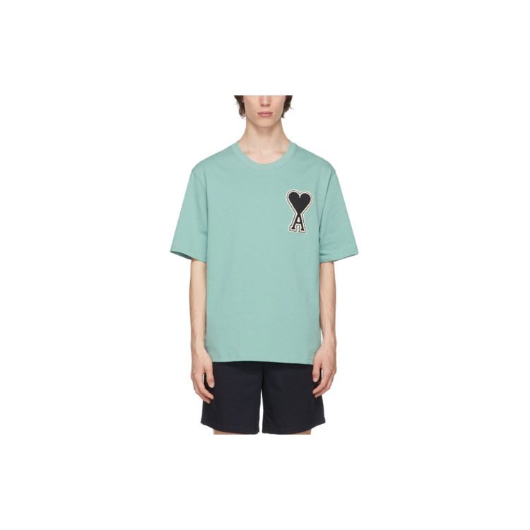 Amiparis Ss21 Heart Logo Embroidered Loose