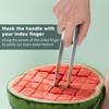 304 Stainless Steel Watermelon Cutter Home Fruit Scoop and Ball Remover, Watermelon Chopper, Dicing Tool