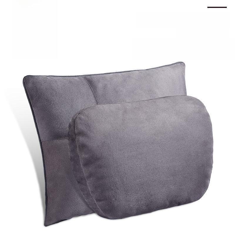 Auto-Kopfstütze, Nackenkissen, Taillenstütze, Sitzrückenpolster aus Wildleder für die Mercedes-Benz S-Klasse, All-in-One-Autokissen.