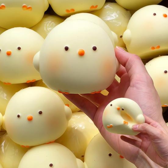 Watermelon Piece Squeeze Toy Stress Relief Cloud Chick Bread Dog Star Cheese Pinch Sensory Toy Soft Stress Ball Calming Fidget Toy