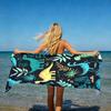 "Dinosaur Jungle" Oversized Beach Towel – Plush & Absorbent, Fun Prehistoric Design, Perfect for Yoga & Gift Use