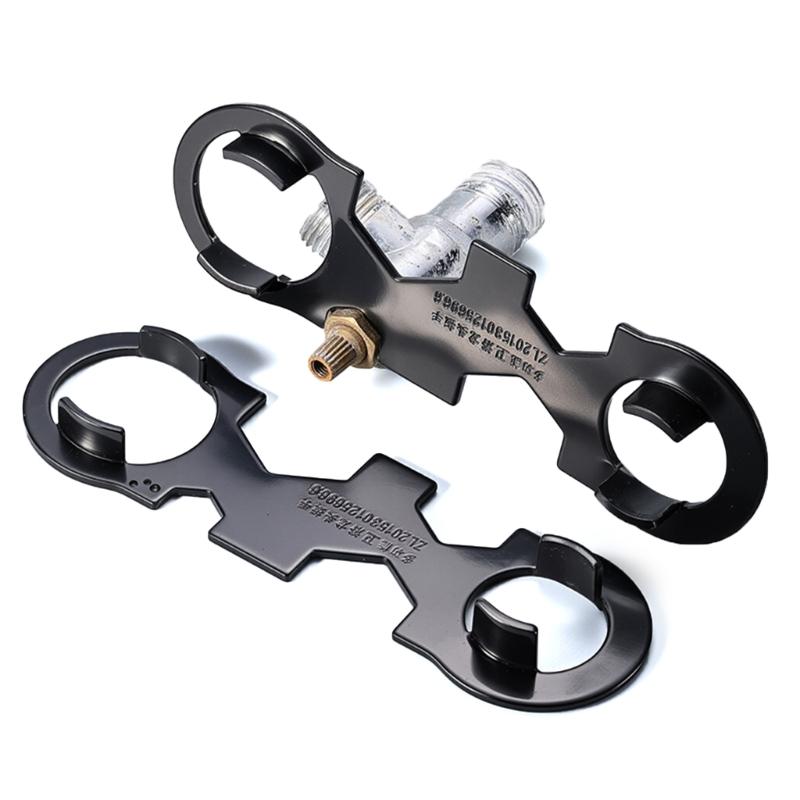 Faucet Valves Cores Replacement Wrench Multi Size Hand Tool for Kitchen and Bathroom Faucet Bubbler Wrench Repair Tool
