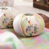 Rainbow Gradient Wool Yarn for Hand-Knitted Sweaters, Baby Hats, and Scarves