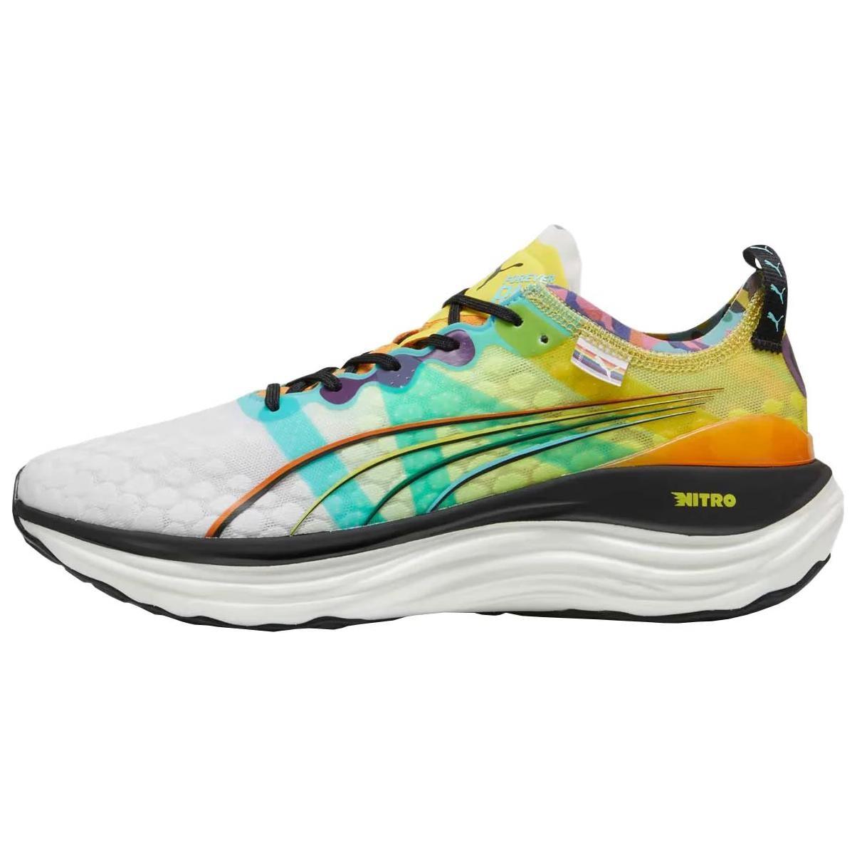 PUMA LOVE MARATHON ForeverRun NITRO  Colorful  Men s 380099-01 EU 40