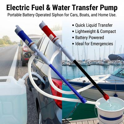 Electric Oil Pump For Car Auto Accessories Multi Function Liquid Oil Transfer Pump Water Pump Transfer Sucker Hand Pump