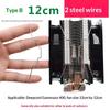 2Pcs/Pair 80/90/120Mm Cooler Fan Buckle Computer Cpu Cooling Fan Clips 304 Stainless Steel Wire Fastener Buckle Bracket