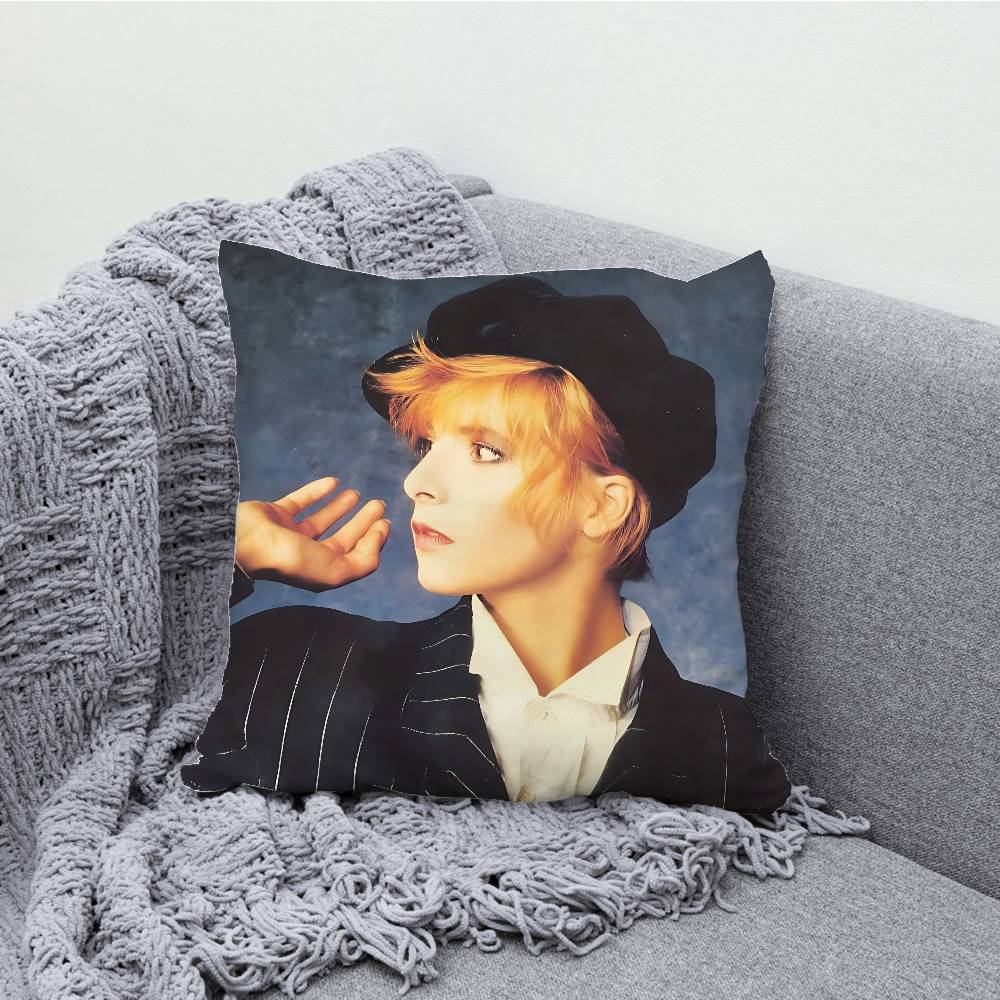 M-Mylene F-Farmer Nevermore Kissenbezug Für Sofa Dekor Auto Büro Zimmer Druck Kissenbezug Dekorationen und Schutz