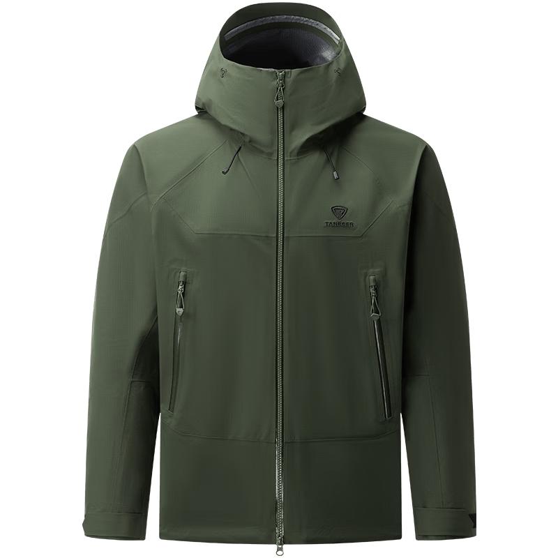Tanboer Men's Hooded Softshell Outdoor Sport Jacket