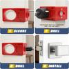 Complete Door Tool Set Feature Hinge Jigs and Locking Templates Door Hinge Jigs for Professional Installation Result