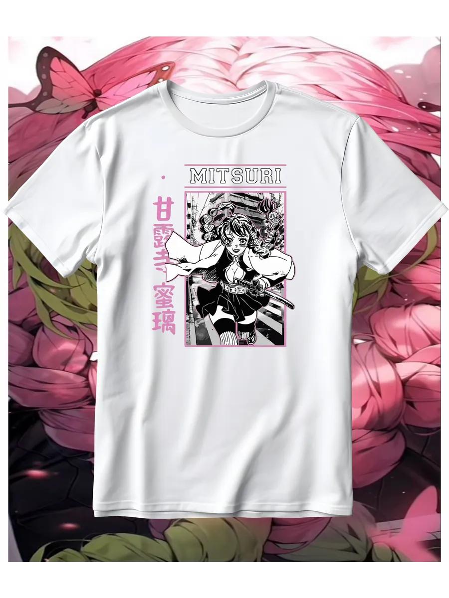 Oversized longline T-shirt with Y2K kittens print L