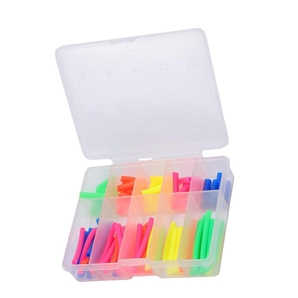 4 Boxes Reusable Heat Shrink Tubing Kit PVC Fishing Shrink Wrap Tube For Fishing