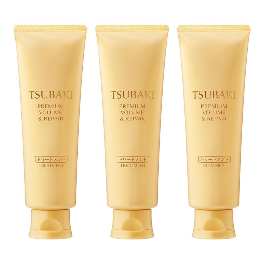 Tsubaki Premium Volume & Repair Treatment 160g 3 pcs