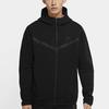 Nike Sportswear NSW Tech Fleece Zipper Jacket Asia Sizing 'Black' Men's CU4490-010