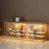 Acrylic Display Case for Miniature Collectibles and Toy Models Clear Dustproof Showcase Stand Perfume Storage Box