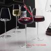 Collectible Red Wine Glass Handmade Artwork Clear Crystal Wineglass Cup Champagne Flute Big Belly Small Mouth Bordeaux Goblet