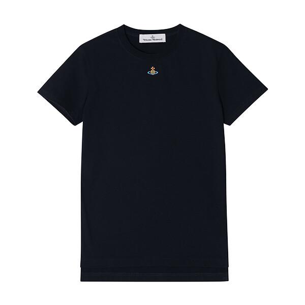 

Vivienne WeSTwood Orb Logo Women S ShorT Sleeve T ShirT J001m K410 L
