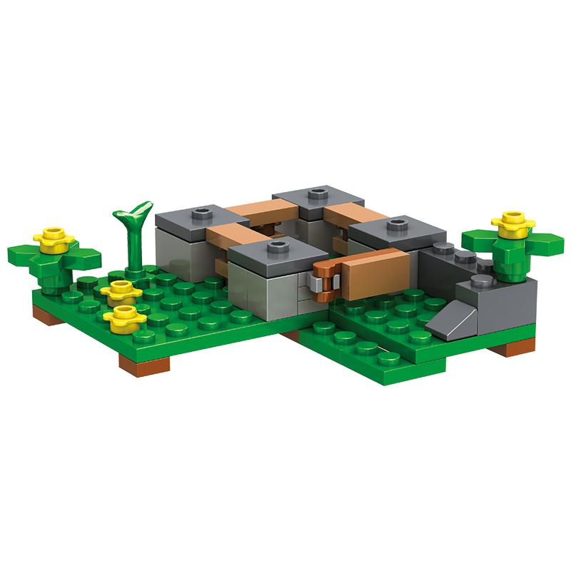 233PCS,Warhorse Park, pädagogisches Bauspielzeug für Kinder, Weihnachtsgeschenk, Geburtstagsgeschenk