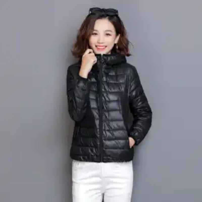 New Autumn and Winter Light Down Jacket for Women Korean Style Loose Student Short Cotton-padded Jacket