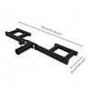 Viking Press Handle Steel Tricep Bar Black