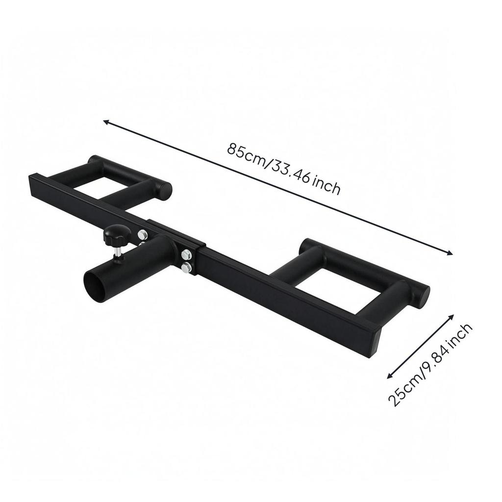 Viking Press Handle Steel Tricep Bar Black