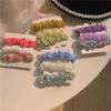 Spring Colors: 3-Pack Floral Hair Band Set - Fresh Blue & Pink Hair Accessories