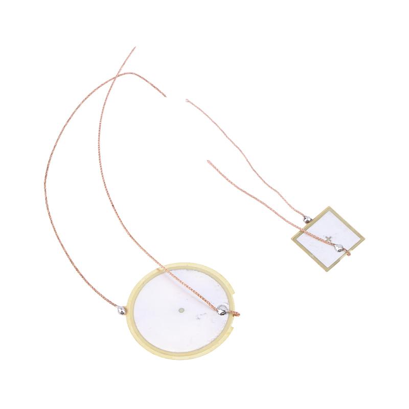 5Pcs 13Mm 21.5Mm 27Mm Piezoelectric Ceramic Wafer Plate Piezo Ceramic Buzzers Double-Sided Brass Ultrasonic Buzzer For Speaker