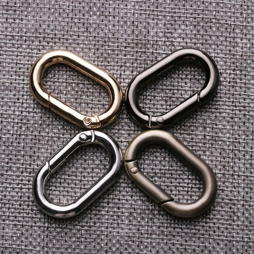 Accessories Camping Hiking Bag Belt Buckles Spring Oval Rings Outdoor Carabiner Handbags Clips
