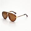 Trendy Large Frame Frog-Shaped Sunglasses: European and American Style