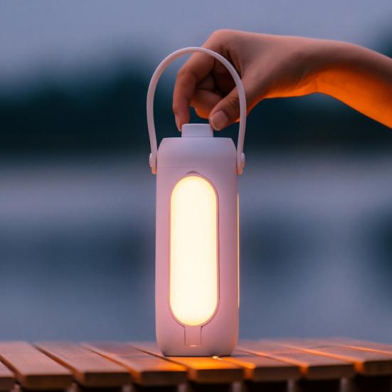 Rechargeable Camping Lantern Wide-Range Beam Super Bright High Lumens Outdoor LED Flashlight Foldable Lantern