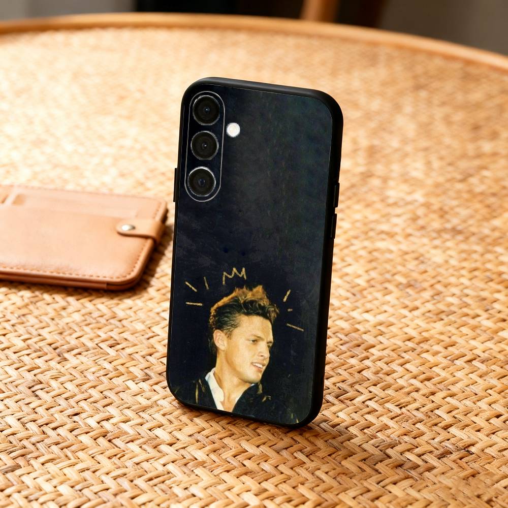 L-Luis M-Miguel Singer  Phone Case For Samsung  A73,72,71,53,52,51,22,91,80, Soft Black Cover