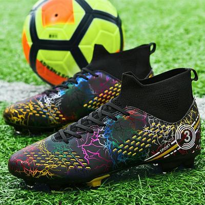 Football Shoes Men's Long Nail AG Artificial Lawn Professional Men's Large Size Football Boots Children Football Boots