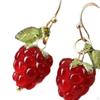 Orecchini Lamponi Eleganti Estivi per Donna Anniversario Compleanno Festivi