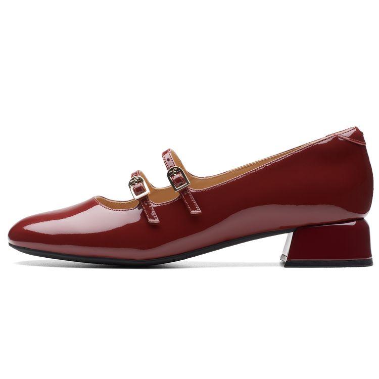 Clarks Daisy sērijas ādas apaļas purngala