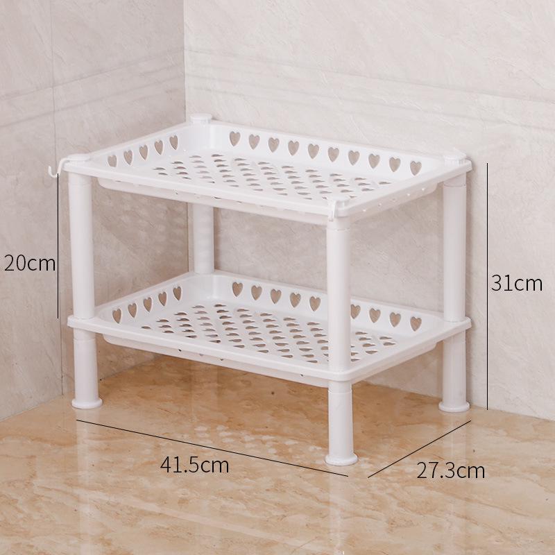 Multi-layer Storage Rack for Kitchen and Bathroom