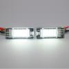 Error Free LED License Plate Lights 2X for Renault Espace Laguna Scenic Fluence Dacia Duster Logan Number Lamps Car Accessorie