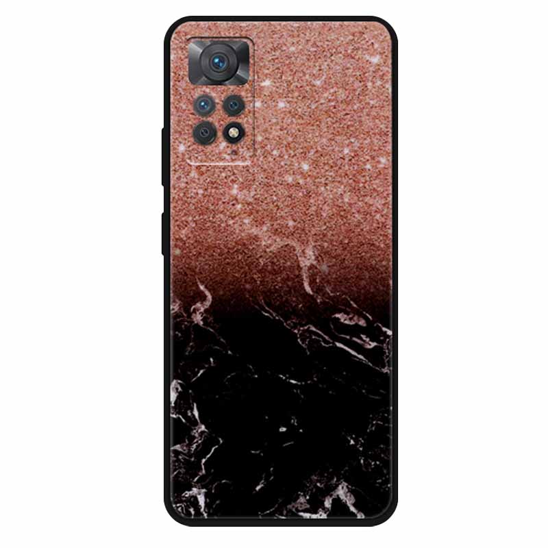 For Xiaomi Redmi Note 11 Pro 4G Case Soft Space Marble TPU Silicone Back Cover For Xiaomi Redmi Note 11Pro 4G Cases Bumper Shell