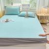 Summer Latex Summer Mat Kit Cooling Feel Bed Pad and Pillowcase Cold Sleeping Bed Mat for Summer Breathable Folding Cool Mat
