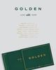 BTS JUNGKOOK [GOLDEN] Album CD+Photo Book+4 Card+Poster+2 Sticker+Envelope+GIFT