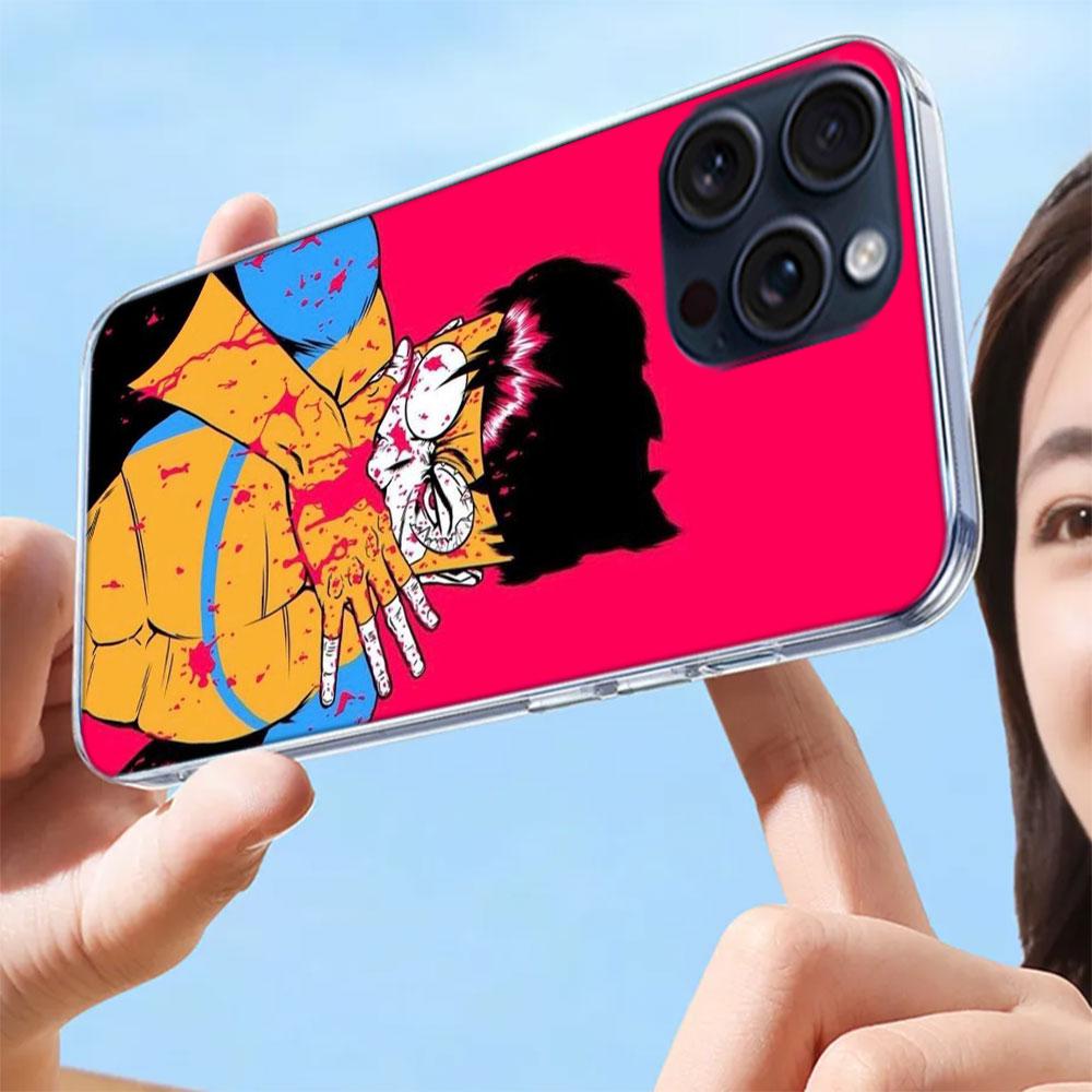 Cartoon Invincible Clear Phone Case For Iphone 17 Air 16 Pro Max 15 Pro 14 Plus 17E 16E 11 13 12 Mini Cover Cases Fundas Cell TP