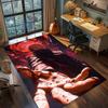 Jujutsu Kaisen Teppich Polyester Anime Rutschfester Teppich Wohnzimmer Schlafzimmer Heimdekoration -QJY