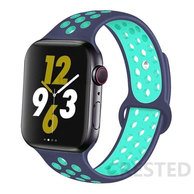 Silicone band For Apple Watch 11 strap 44mm 40mm 45mm 41mm 42mm 46mm correa bracelet iWatch Series 10 8 SE 3 6 7 9 Ultra 2 49mm