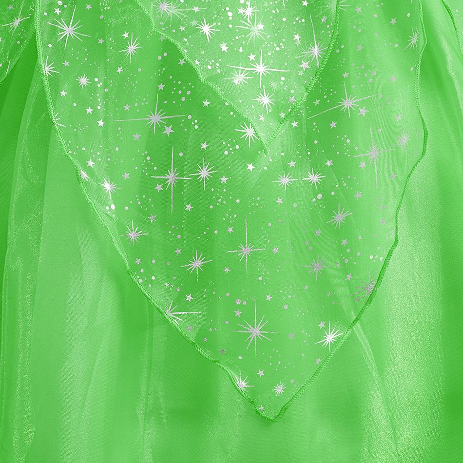 2026 Girls Birthday Party Fairy Dresses Sets Baby Girl Princess Dress Clothes Kids Christmas Gift Child Elf Cosplay Gown Costume
