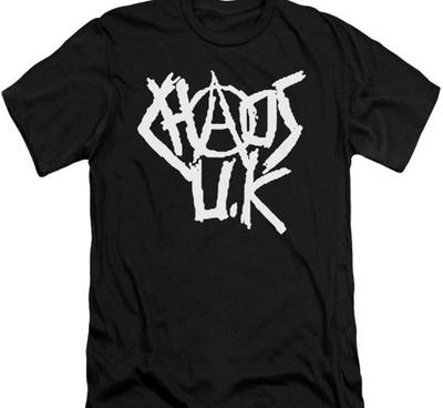 Basic Shirt CHAOS UK Band NEW Black Tshirt Unisex All Sizes S To 5Xl XA59 Unisex T-Shirt